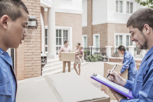 Furniture pick-up service helping remove bulky items from a Dartford home