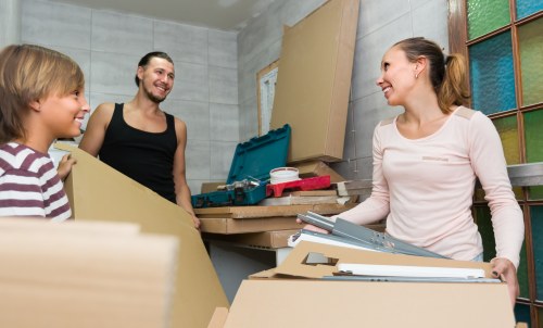 Commercial moving team planning a business relocation in Dartford