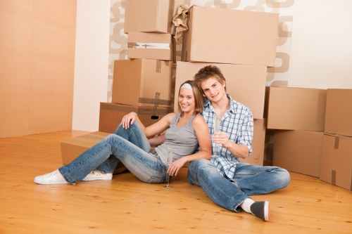 Local Dartford removals team handling bulky items carefully