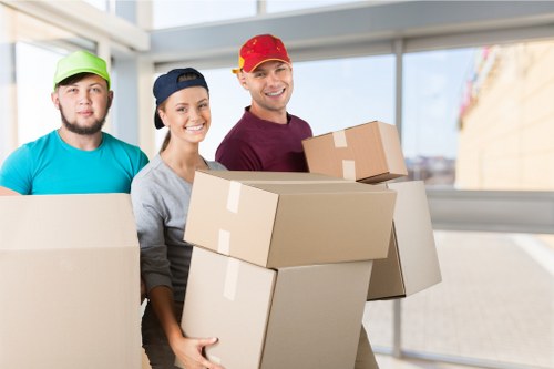 Commercial move in Dartford with furniture and IT equipment