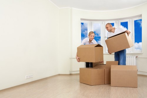 Local removals team handling a move in Dartford