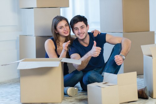 Local movers handling a residential relocation in Dartford