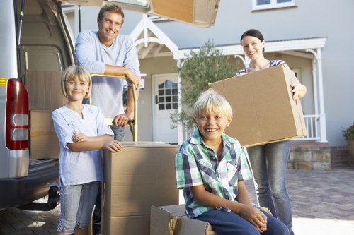 Checklist and moving supplies prepared for a Dartford house relocation