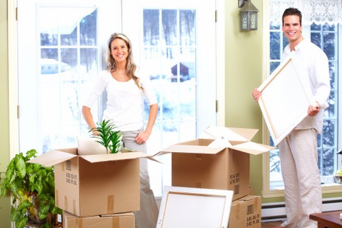 Van service helping with residential furniture transport in Dartford