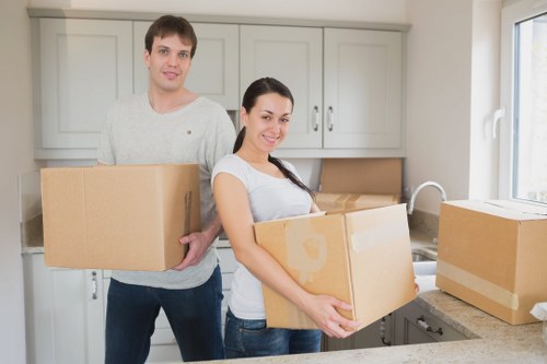 Van transport for a small office relocation